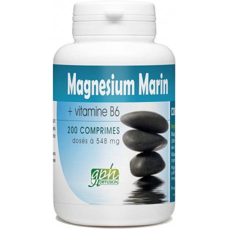 Magnésium Marin B6 à 548 mg de 200 comprimes