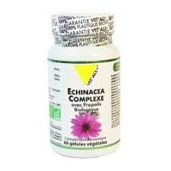 Echinacea Complexe BIO, 60 gélules de VIT'ALL+