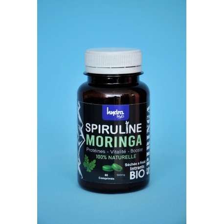 Moringa Spiruline Bio - Défenses naturelles 60 comprimés