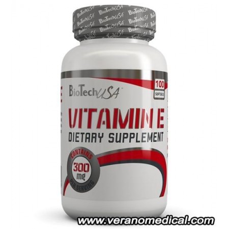 Vitamin E de BIOTECH USA (100 gélules)