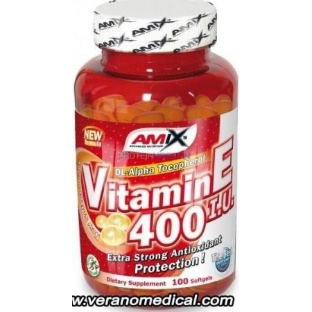 Vitamin E 400 IU AMIX 100 caps