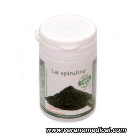 Spiruline naturel 300 mg - 40 gelules