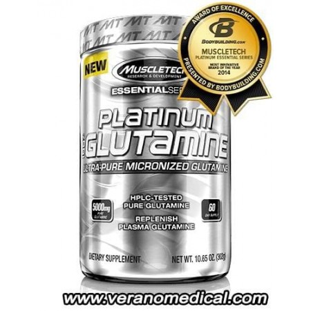 MuscleTech Platinum 100% Glutamine 300 gr