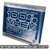 100% WHEY PROTEIN SCITEC EN SACHET - 30 gr