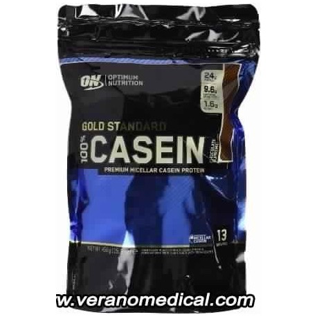 casein optimum nutrition sachet 450 gr