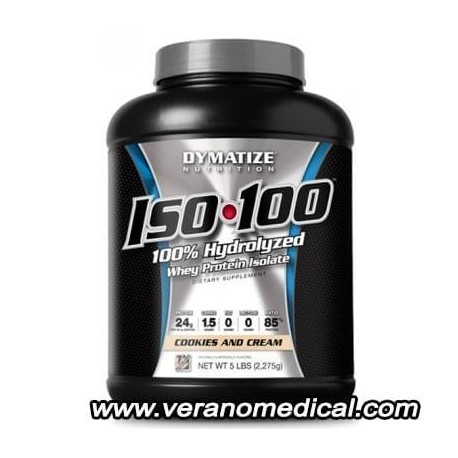 Whey Proteine ISO -100 dymatize 2270gr