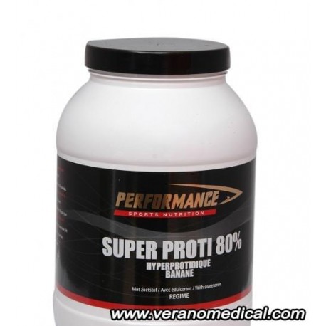 SUPER PROTI 80% BANANE de Performance Nutrition 750gr
