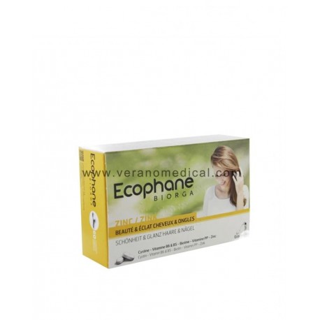 Ecophane Biorga Cheveux Et Ongles 60 Comprimés