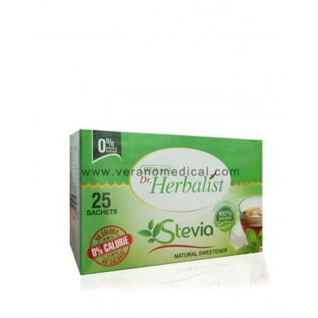 Édulcorant naturel Stevia (en 25 sachets) - Dr. Herbalist