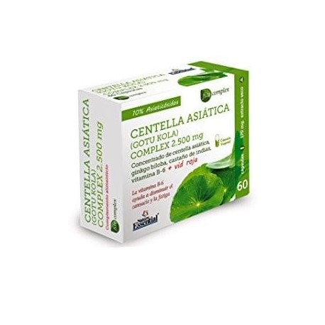 Centella Asiatica (gotu kola) Complex 2500 mg 60 capsule
