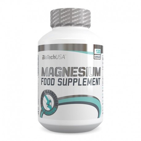 Magnesium Food Supplement 120 capsules