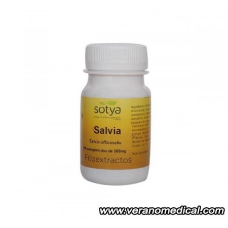 Sotya sauge 100 comprimes 500 mg