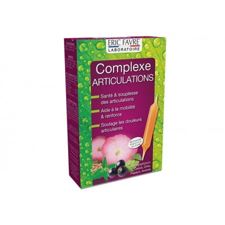 COMPLEXE ARTICULATIONS ERIC FAVRE 20 Ampoules