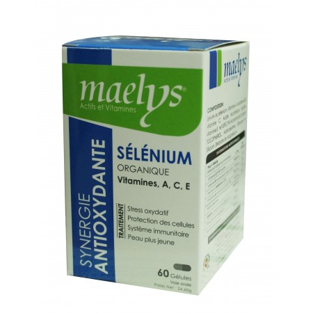 Maelys selenium antioxydante 60 gelules