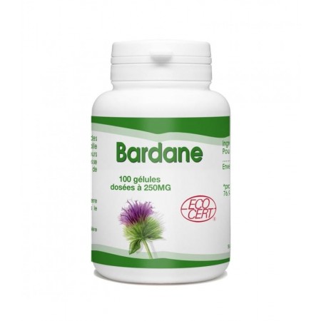 Bardane bio 100 gélules dosée à 250 mg