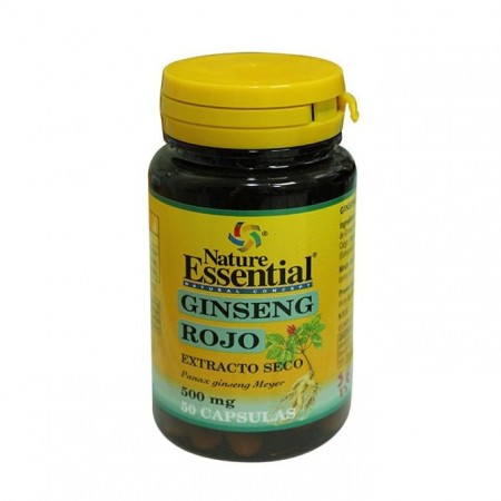 Nature Essential GINSENG ROJO 500 mg - 50 Capsules