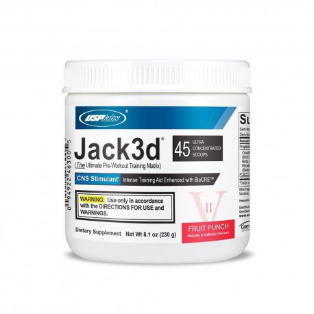 Jack3d pre-workout