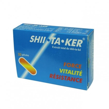 SHII-TA-KER 32 gélules ( force vitalité résistance)