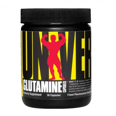 Glutamine capsules - 50 capsules - Universal nutrition