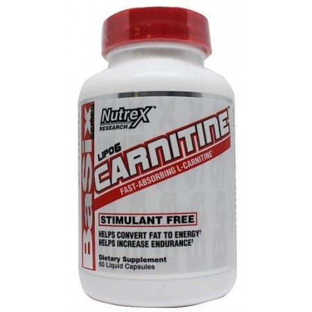 LIPO-6 Carnitine 60 CAPSULES - Nutrex