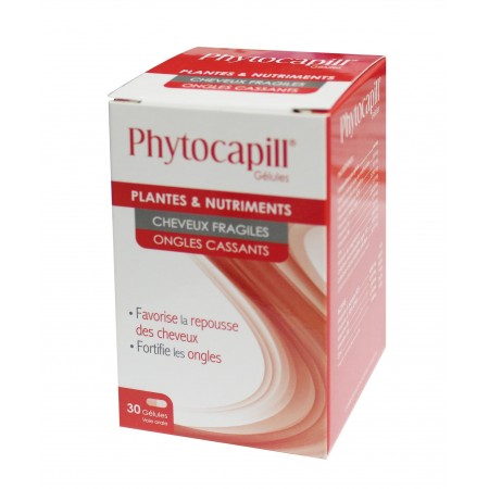 Phytocapill pour cheveux fragile et ongles cassant 30 gélules
