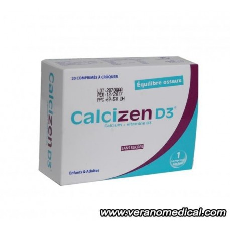 Calcizen D3 20 comp