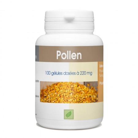 Pollen 100 gélules dosées à 220 mg gph
