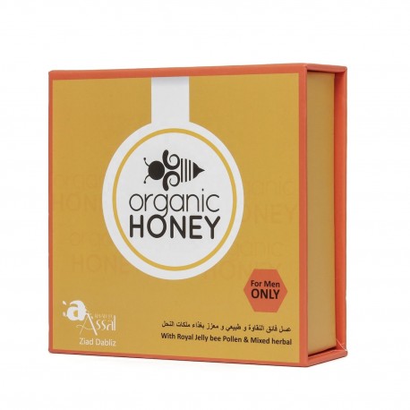 Organic honey Aphrodisiaque pour homme (24 sachets de 10grs) - Grossiste  Orient