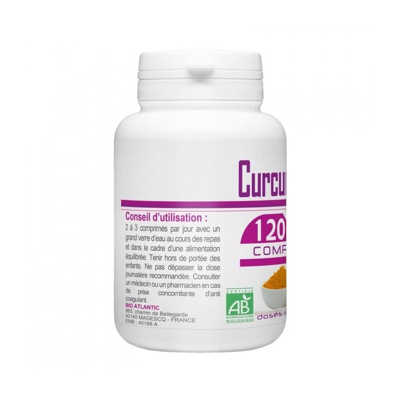 Curcuma Bio Anti-Inflammatoire Multivitamine Bio | Formule Curcumine  Meriva® et BioPerine® | Le Curcuma Bio Antioxydant | Cur