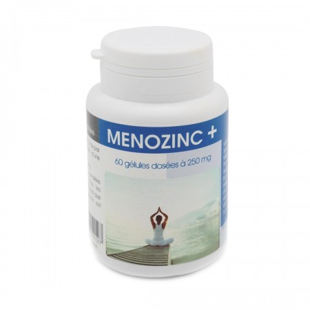 menoziinc + 60 gélules dosées à 250 mg
