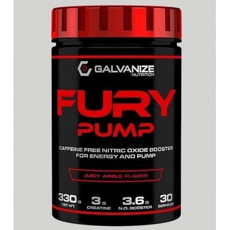 Fury Pump de Galvanize Nutrition (Booster sans caféine)