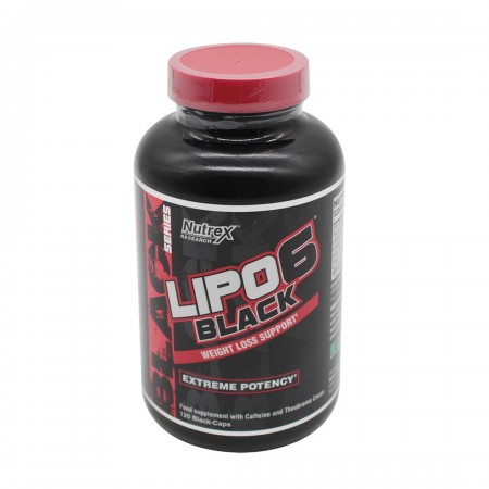 Lipo 6 Black 120 black capsules