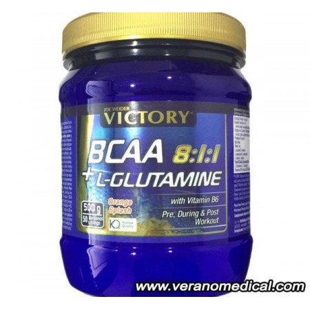 BCAA 8:1:1 + L-Glutamine - 500gr