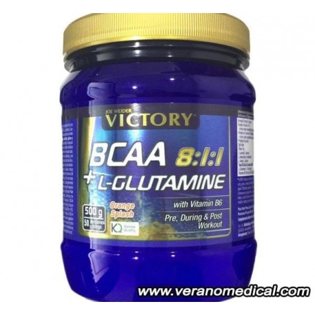 BCAA 8:1:1 + L-Glutamine - 500gr
