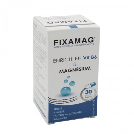 Fixa Mag (Magnésium + vit B6) 30 Gélules