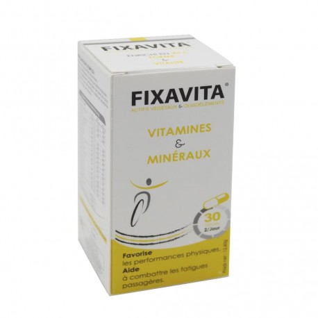 Fixa Vita (Vitamines & Minéraux) 30 Gélules