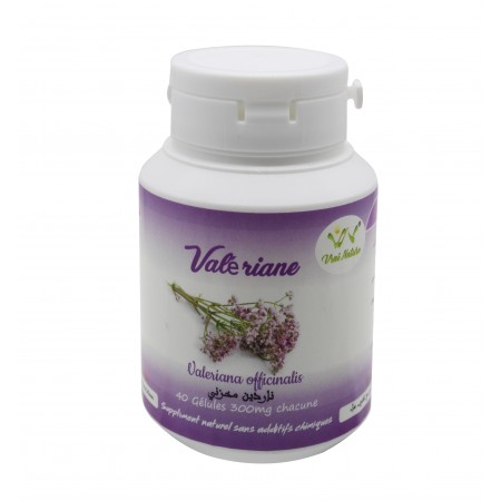 Valeriane 40 gélules dosée à 300mg