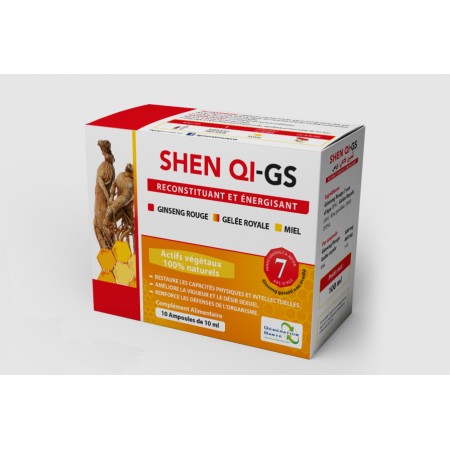 Shen QI-gs stimulant le désire sexuel ( Ginseng rouge, gelée royale et miel)
