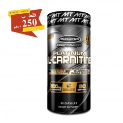 L-CARNITINE 100% platinum 60 capsule à 500mg