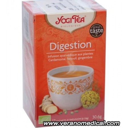 Digestion Ã  la cardamome - 17 sachets - Yogi tea