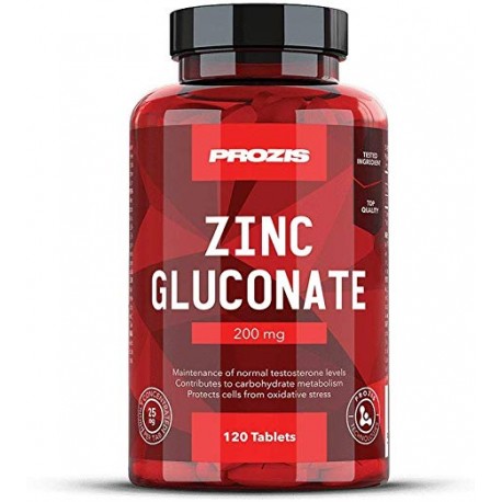 Gluconate de Zinc 200mg 120 comprimés prozis