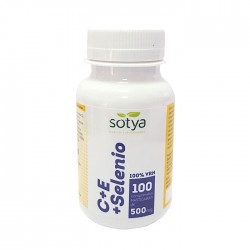 vitamines C et E et de sélénium 100 comprimés