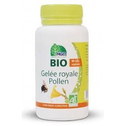 gelée royale + pollen Bio 90 gélules
