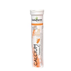 Soluform Calcium + Vitamine C 20 Comprimés