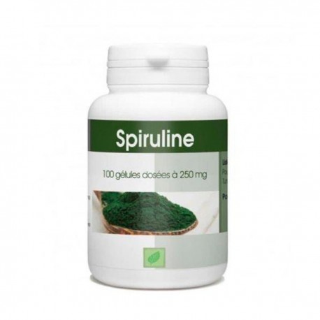 Spiruline – 100 gélules à 250 mg