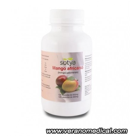 Mango africano 650 mg 120 Capsules - Sotya