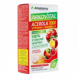 Vitamine C 100% végétal Arkovital Acerola 1000