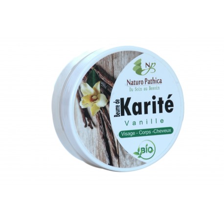Beurre de Karité BIO Visage, Corps et Cheveux 250G