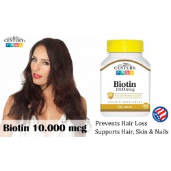 Biotine - 10.000mg - 120 comprimés
