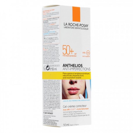Anthelios Anti-imperfections gel-crème visage SPF 50+ 50ml